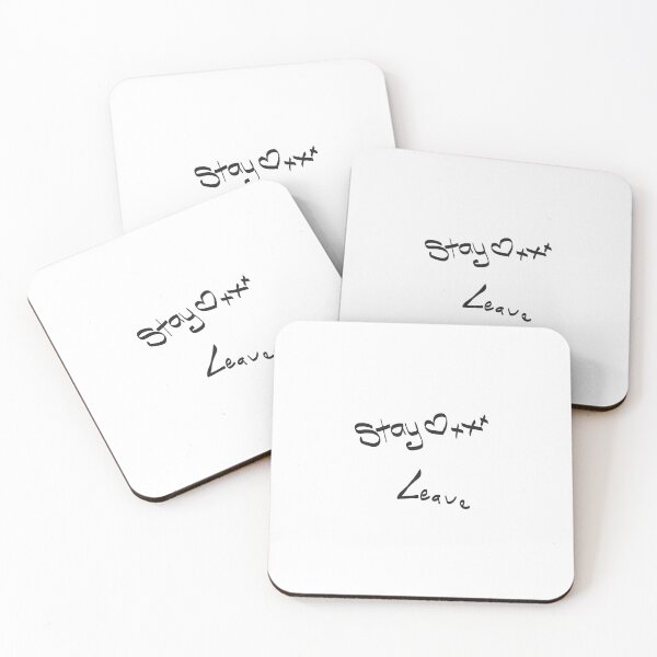 Item preview, Stay or leave Married at first sight designed and sold by redbubblebble12.