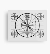 Indian Head Test Pattern Metal Print
