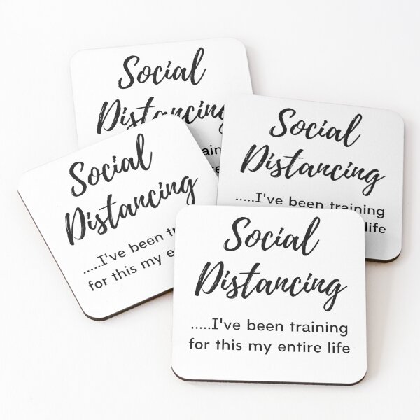 Item preview, Social Distancing designed and sold by lozo828.