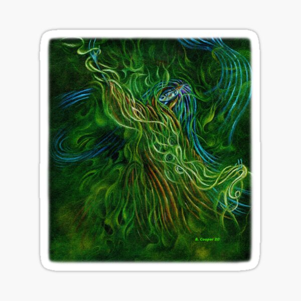 The Woman from Far Away Sticker