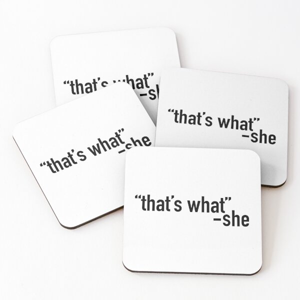 Item preview, thats what she said (black) designed and sold by tayput.