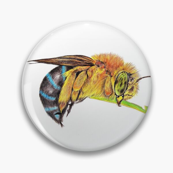 Item preview, Blue Banded Bee designed and sold by Linda  Hammond.
