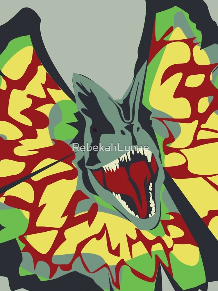 dilophosaurus by RebekahLynne