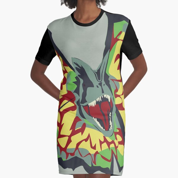 dilophosaurus Graphic T-Shirt Dress