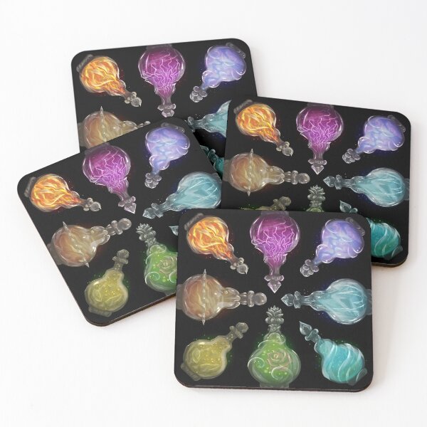 Item preview, Element Potions designed and sold by TesEtch.