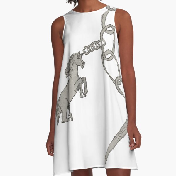 Charm Bracelet A-Line Dress
