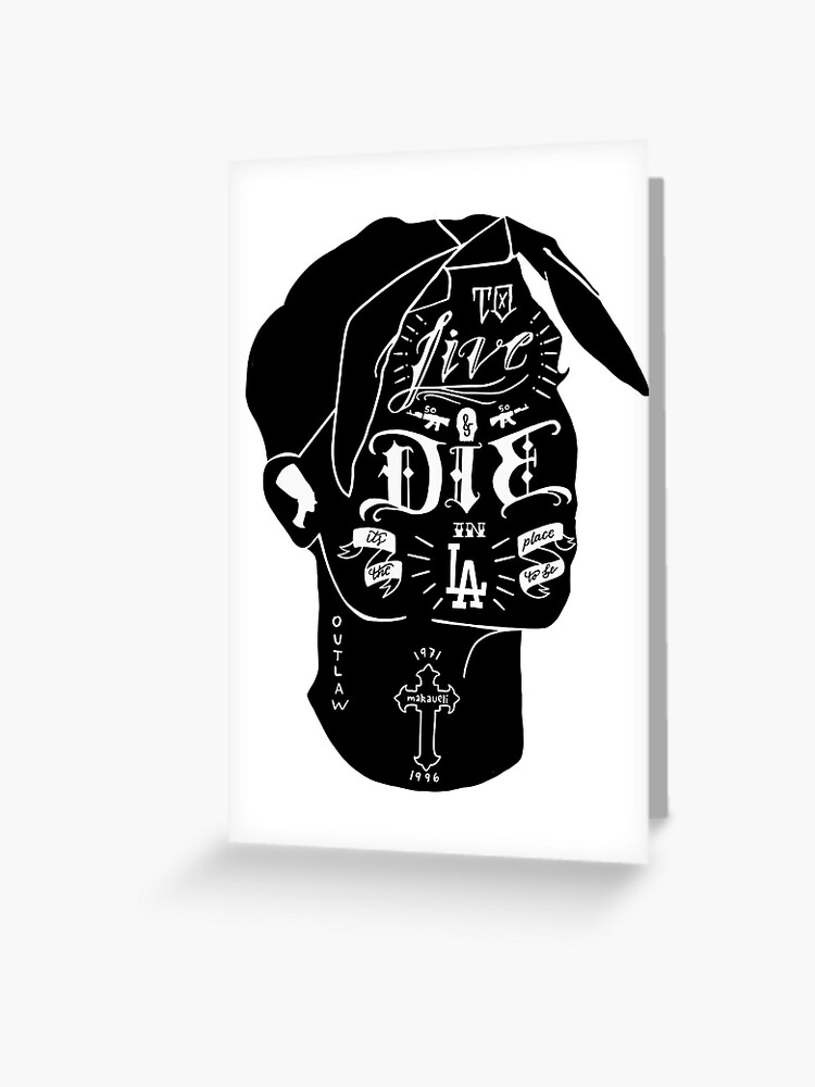 Carte De Vœux Citation De Tupac Par Vickymanwani Redbubble