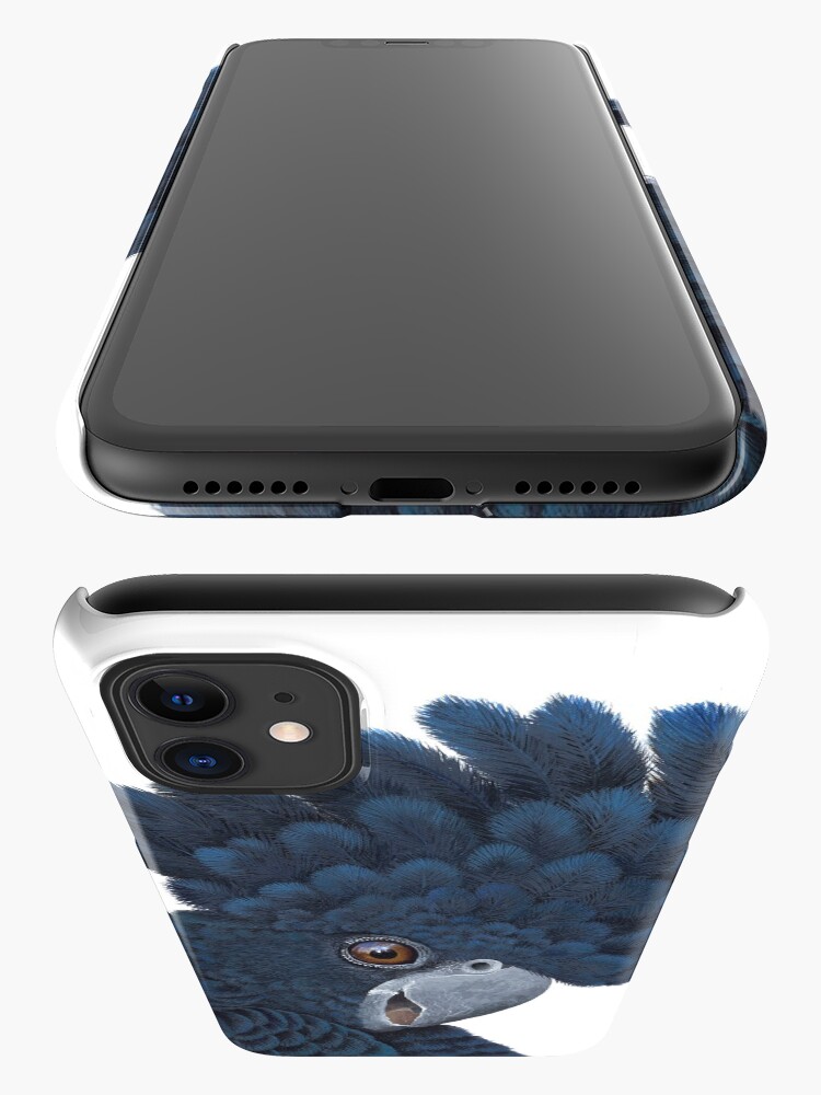 Thumbnail 3 of 4, iPhone Case, Black Cockatoo designed and sold by grimmhewitt67.