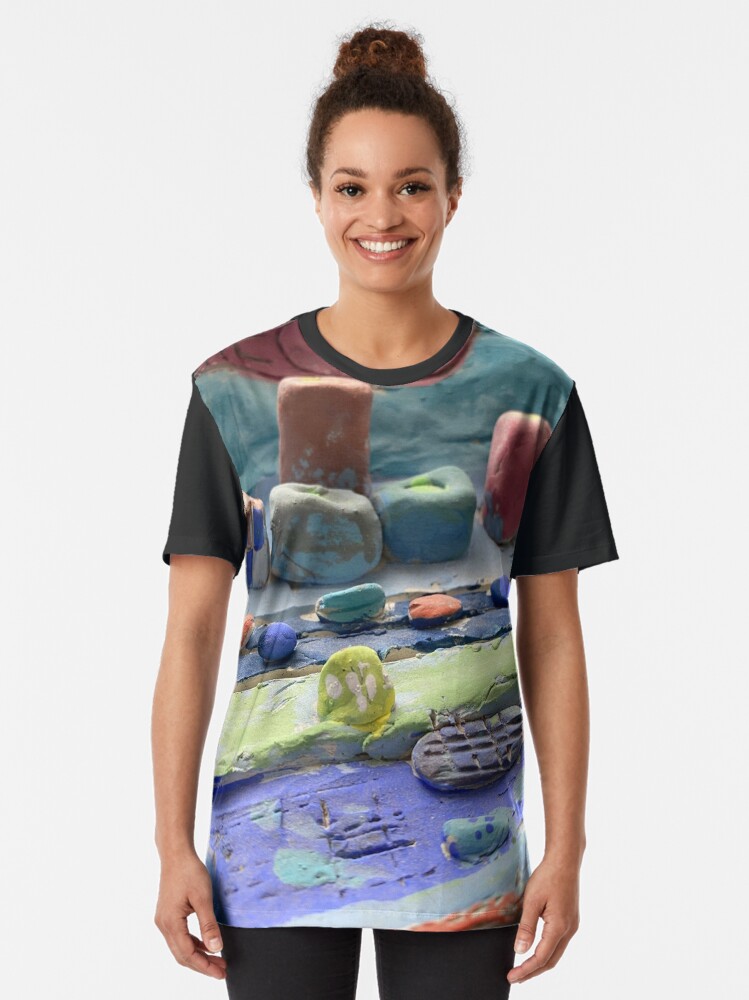 Alternate view of Micro City Graphic T-Shirt
