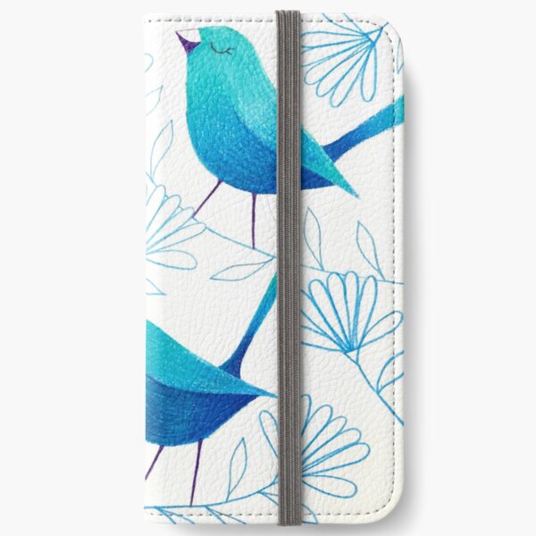 Bluebirds iPhone Wallet