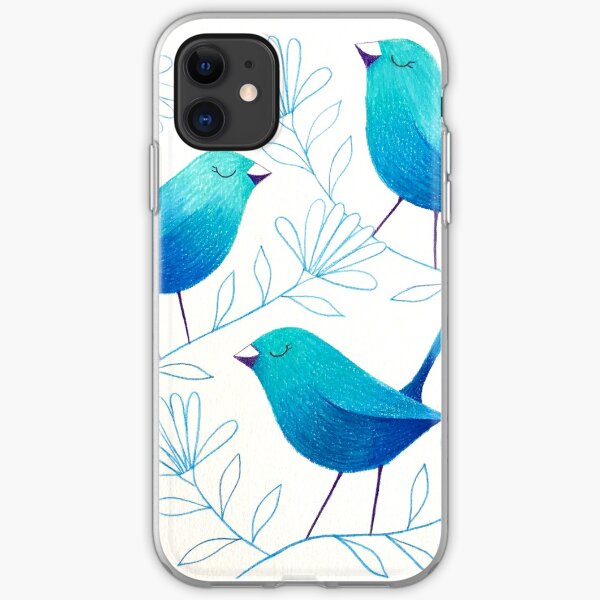 Bluebirds iPhone Soft Case