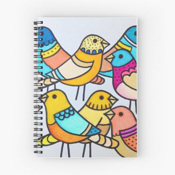 Item preview, Colourful birds designed and sold by Debi Hudson.