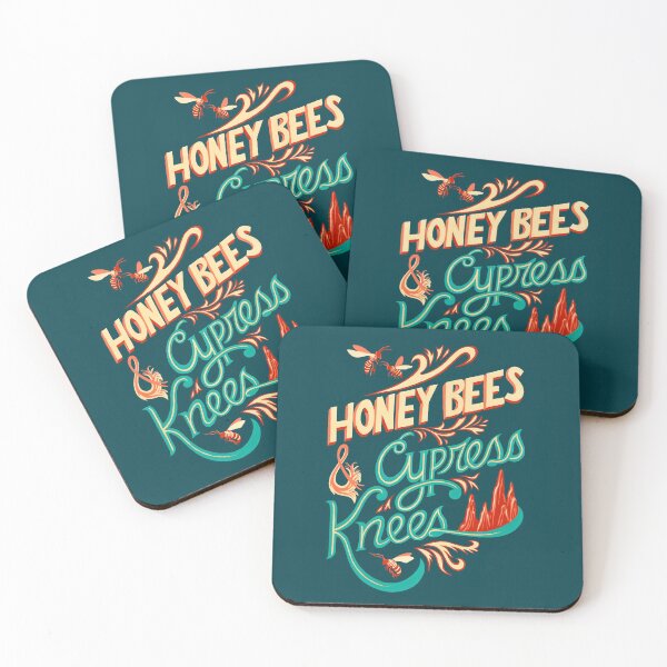 Item preview, Honey Bees and Cypress Knees designed and sold by RebekahLynne.