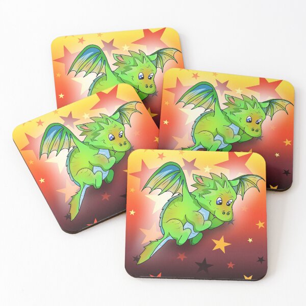 Item preview, baby dragon star struck designed and sold by CuisineCat.