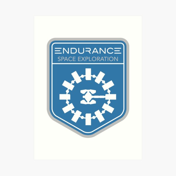 Endurance Mission Patch Art Print