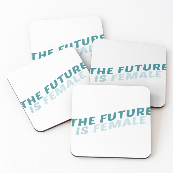 Item preview, The Future Is Female Turquoise designed and sold by sydneyurban.