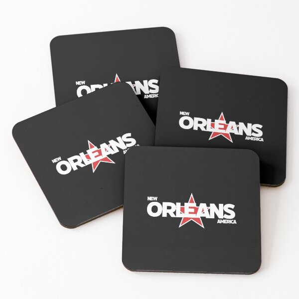 Item preview, New Orleans - America including Red Star Background designed and sold by agsduy.