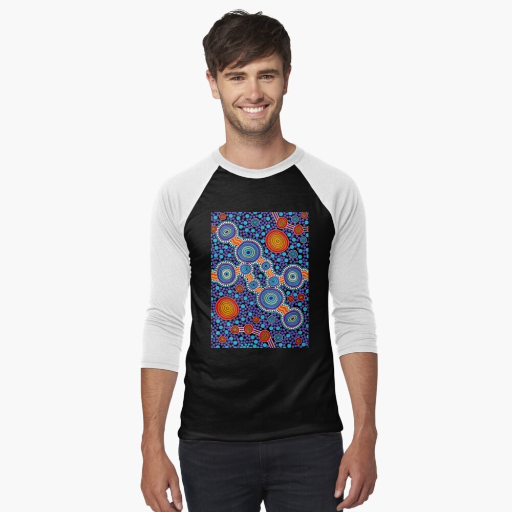 Item preview, Baseball ¾ Sleeve T-Shirt designed and sold by HogarthArts.