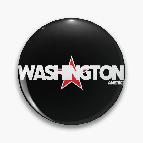 Item preview, Washington - America including Red Star Background designed and sold by agsduy.