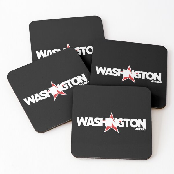 Item preview, Washington - America including Red Star Background designed and sold by agsduy.