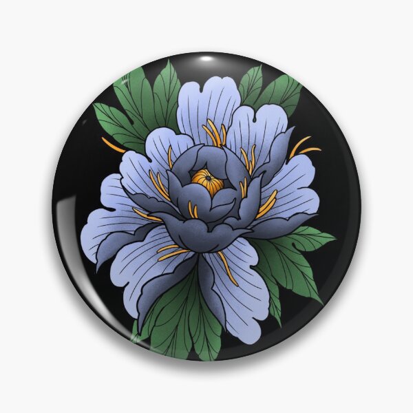 Item preview, Blue Peony Flower designed and sold by EZRA4000.