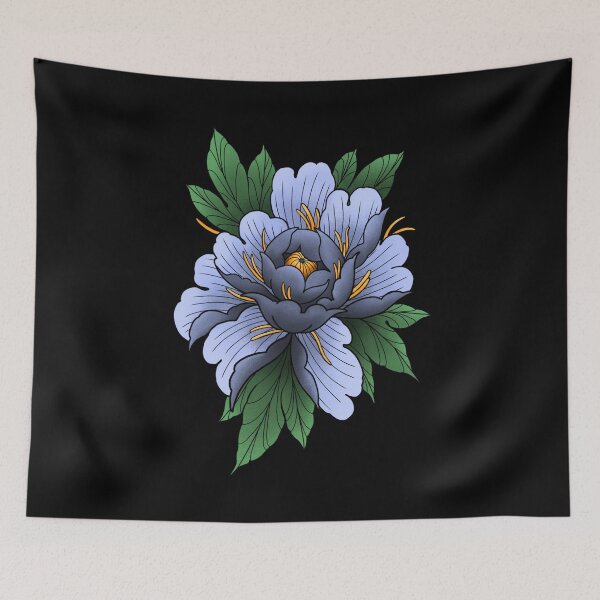 Item preview, Blue Peony Flower designed and sold by EZRA4000.