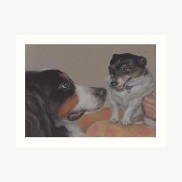 Bernie and Boo Art Print