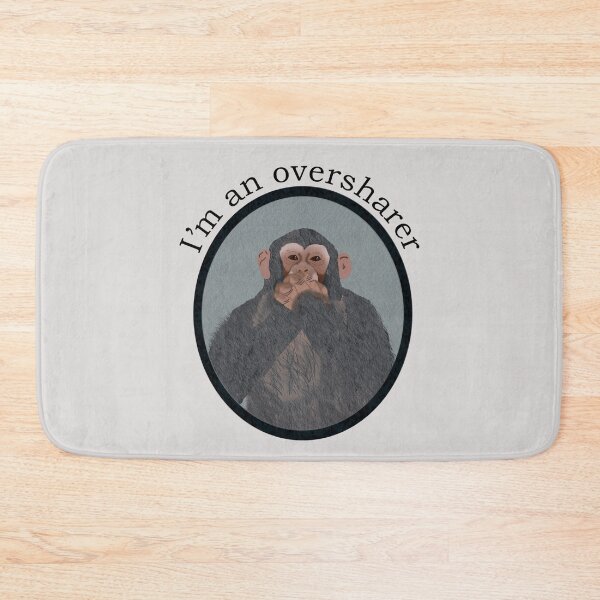 Item preview, Oversharing Chimpanzee designed and sold by Amy Hadden.