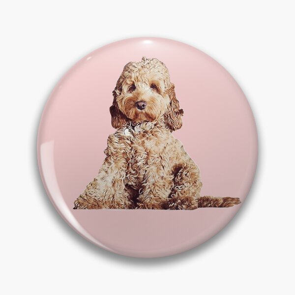 Item preview, Cavoodle Labradoodle Cockapoo Mini Poodle x Cute Puppy Dog designed and sold by ElegantCat.