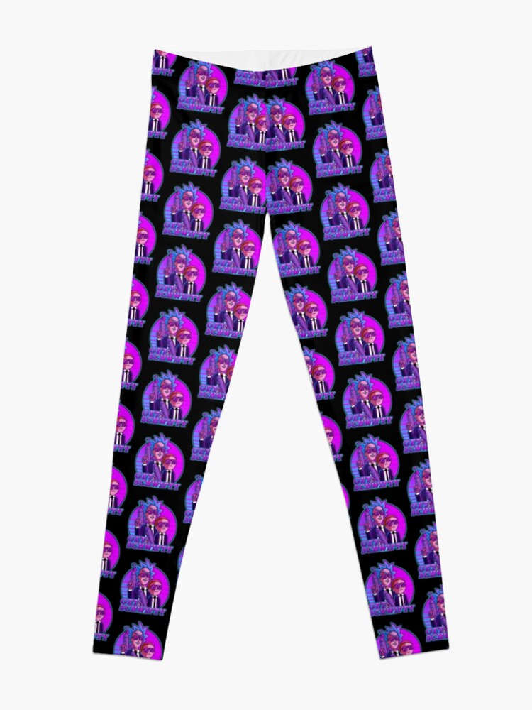Alternate view of rick and morty get schwifty Leggings