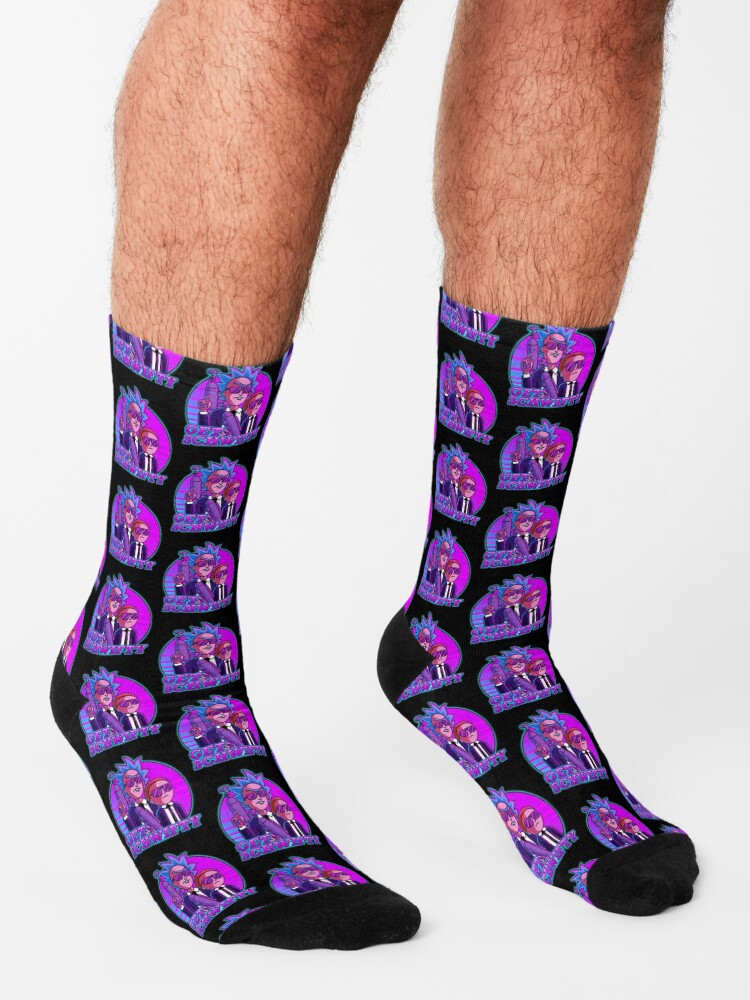 Alternate view of rick and morty get schwifty Socks