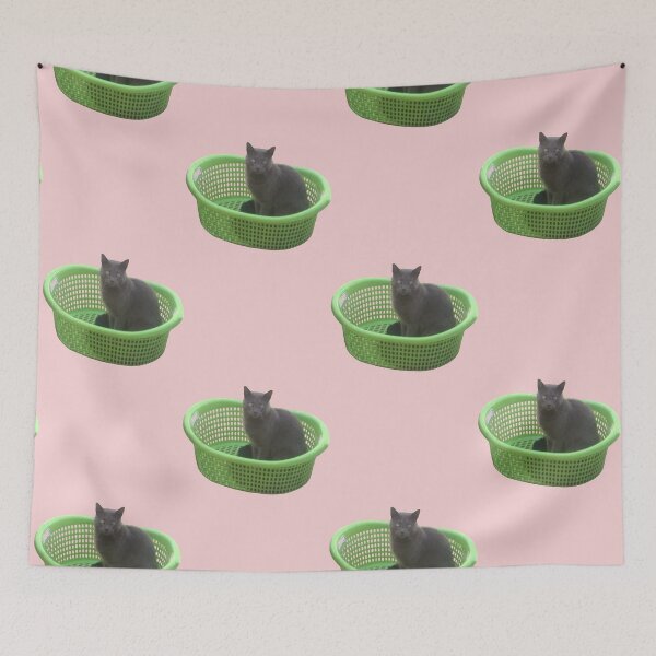 Item preview, Gato en cesto designed and sold by janewwu.