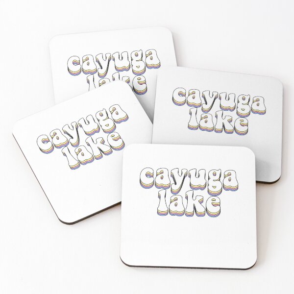 Item preview, Stacked Colorful, Cayuga Lake, New York  designed and sold by closofly.