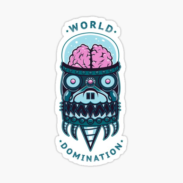 World Domination Sticker