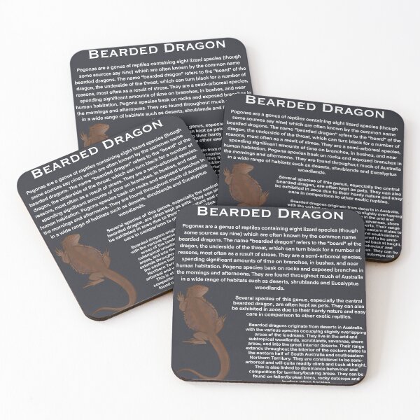 Item preview, Información del dragón barbudo designed and sold by Sketch-wild.