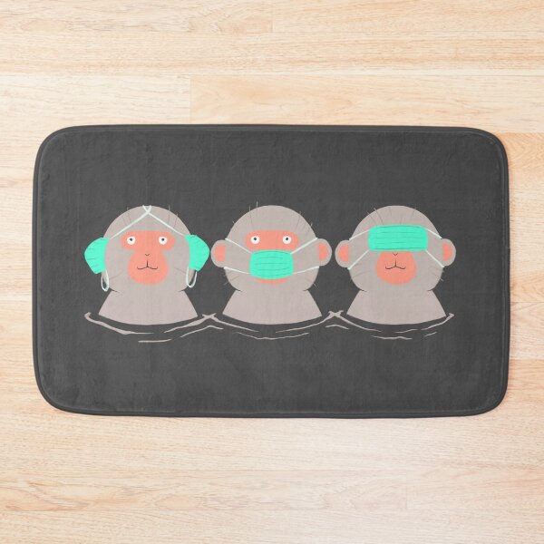 Item preview, Three wise Monkeys - Keeping it Safe designed and sold by ChuArts.