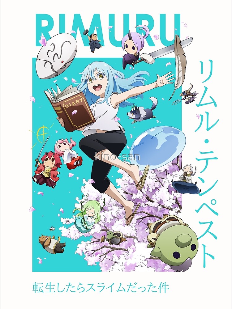 Disover Rimuru Tempest Slime TenSura Card Anime Premium Matte Vertical Poster