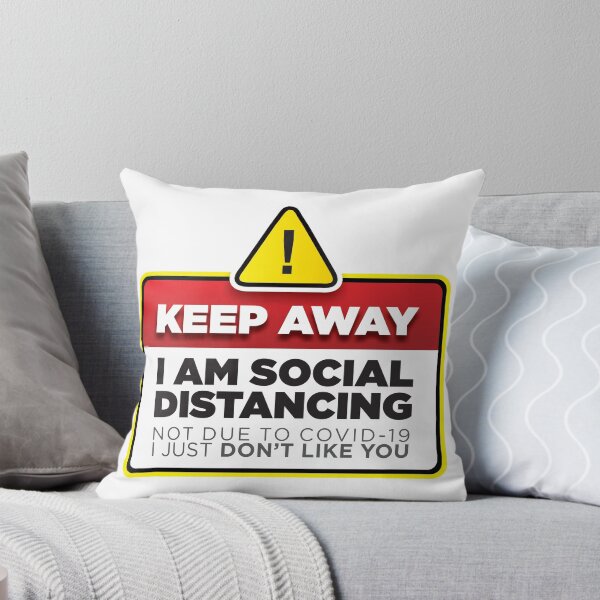 Item preview, Social Distancing (Not  COVID-19, I dont like you) T-Shirt designed and sold by wademcm.