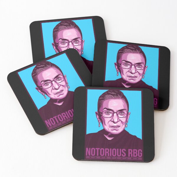 notorious rbg Coasters (Set of 4)
