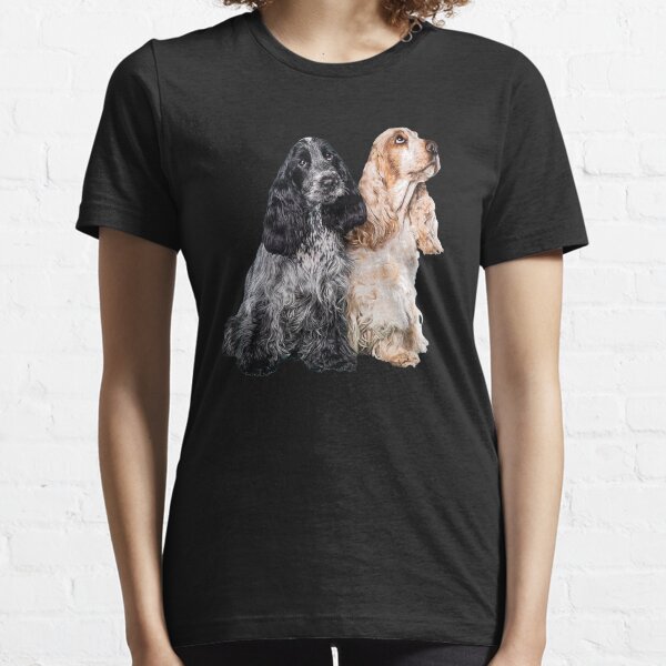 Cocker Spaniel Blue Roan Orange Roan Cute Puppy Dogs Essential T-Shirt