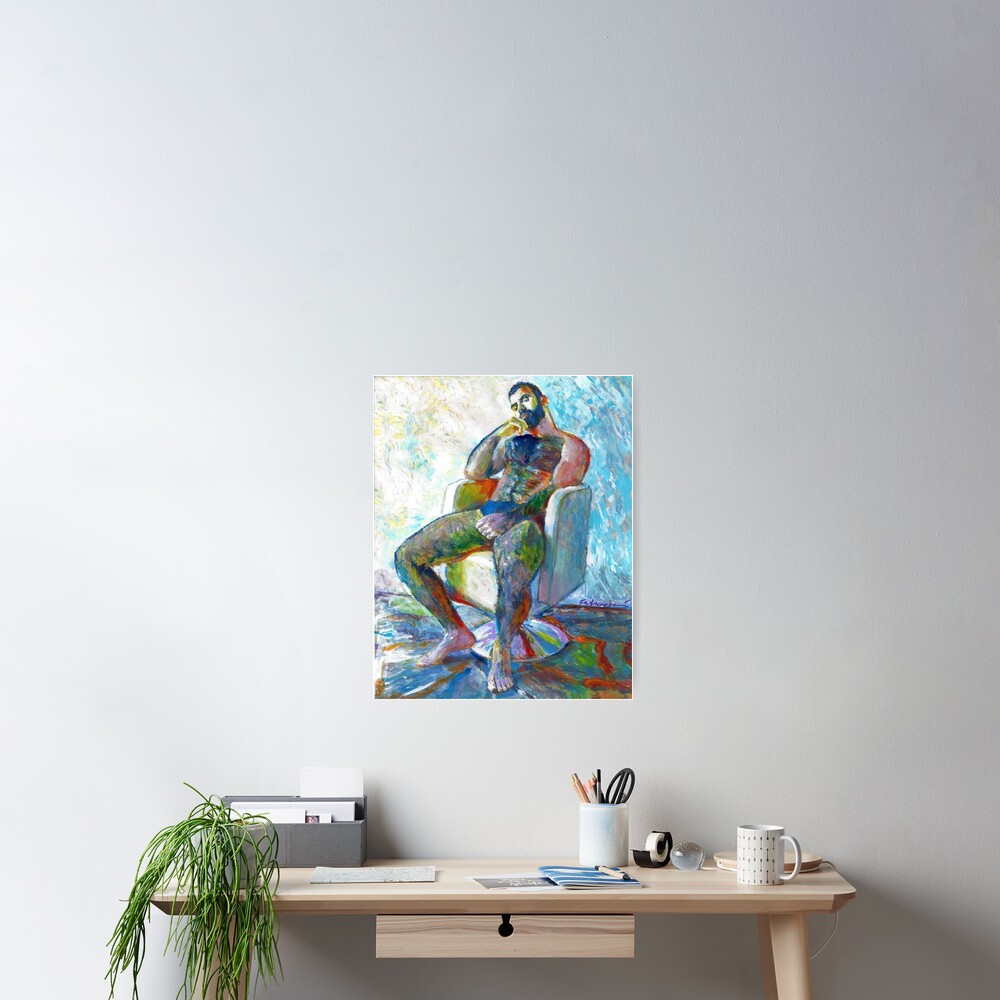 Vista previa del artículo con la obra «Póster», diseñado y vendido por RDRiccoboni.
