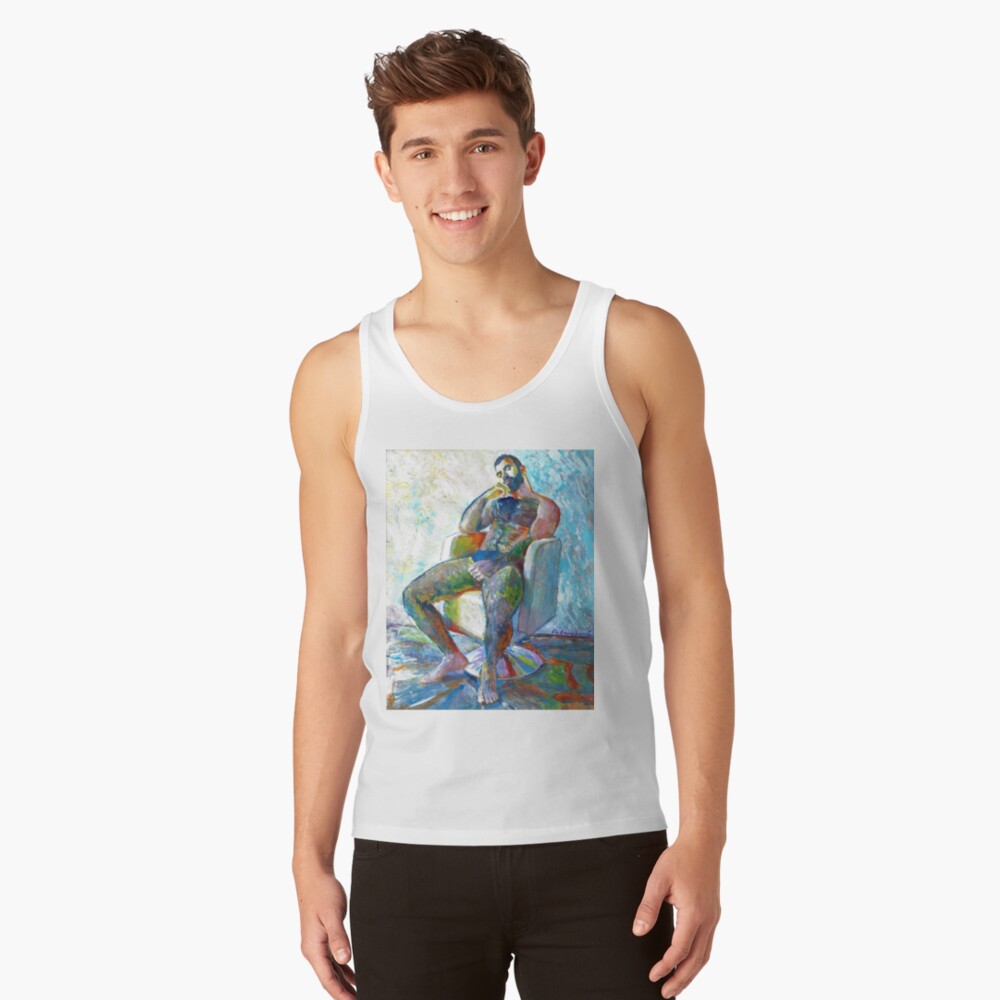 Vista previa del artículo con la obra «Camiseta de tirantes», diseñado y vendido por RDRiccoboni.