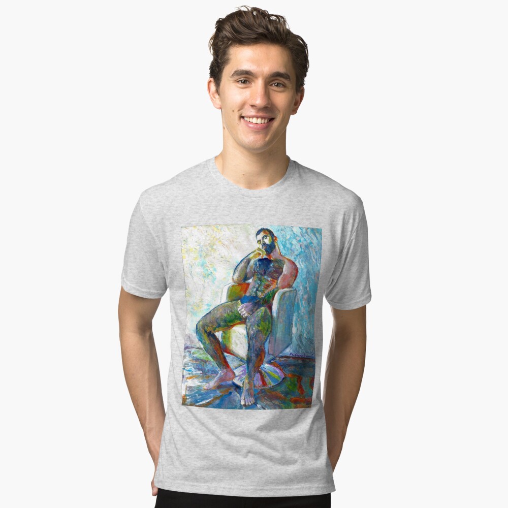 Vista previa del artículo con la obra «Camiseta de tejido mixto», diseñado y vendido por RDRiccoboni.