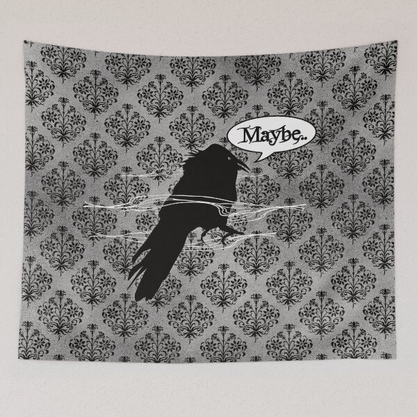 Item preview, Undecided Raven designed and sold by NoBonesLife.