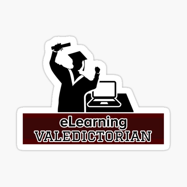 eLearning Valedictorian Sticker