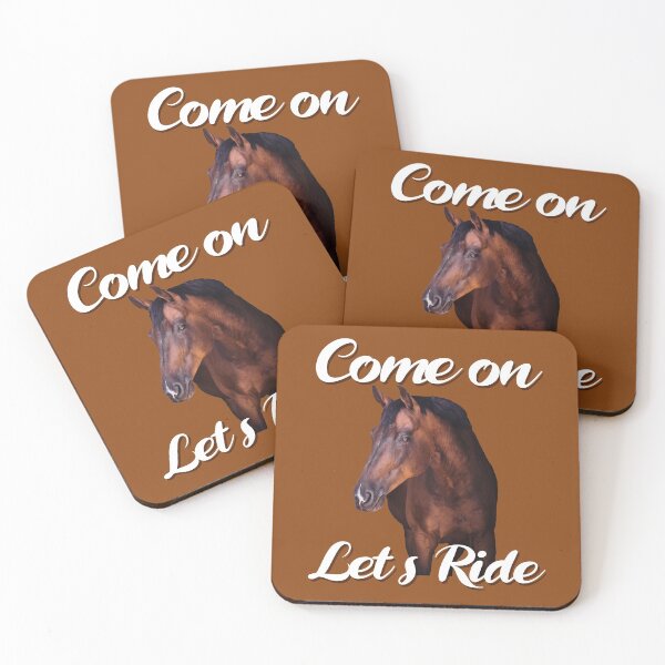 Item preview, Let's Ride -- Horse Calling Rider designed and sold by No1Equestrian.
