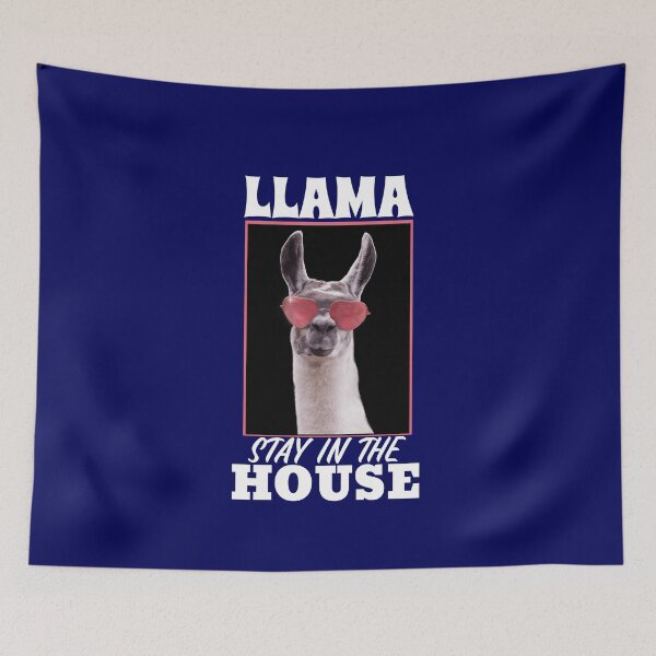 Item preview, Llama Stay In The House  designed and sold by Londonluxie.