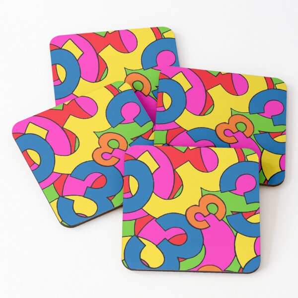 Spacemen Coasters (Set of 4)