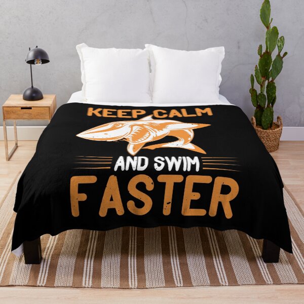 Item preview, Keep Calm And Swim Faster designed and sold by Visualsplendors.