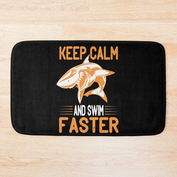 Item preview, Keep Calm And Swim Faster designed and sold by Visualsplendors.